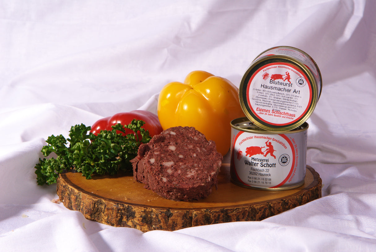 Blutwurst Konserve