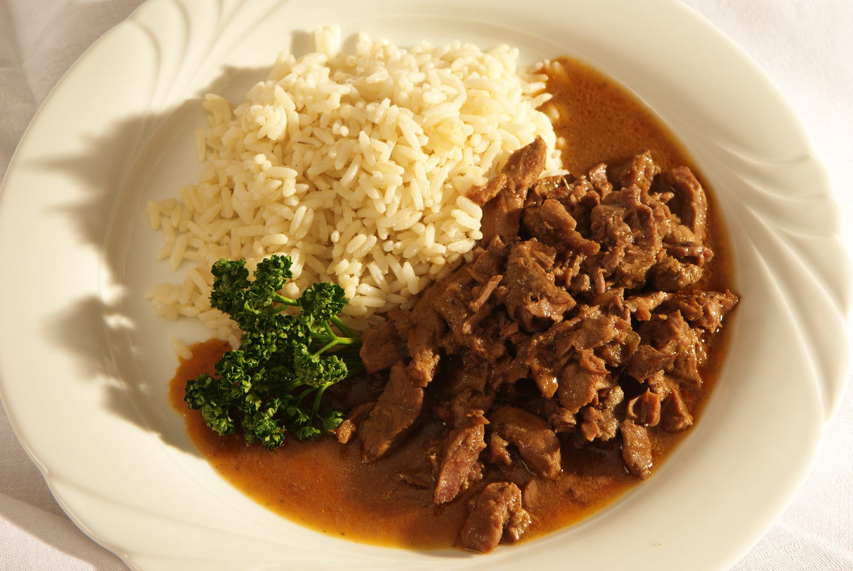 Kalbgeschnetzeltes 2 Portionen