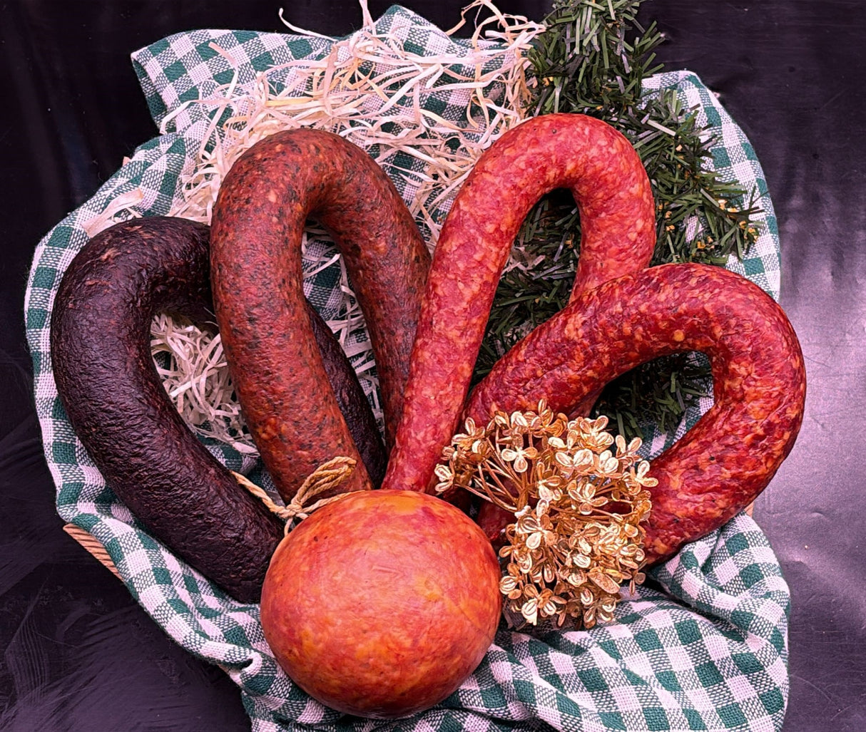 Hausmacher Wurst Probierpaket - 2kg Spezialitäten aus der Region