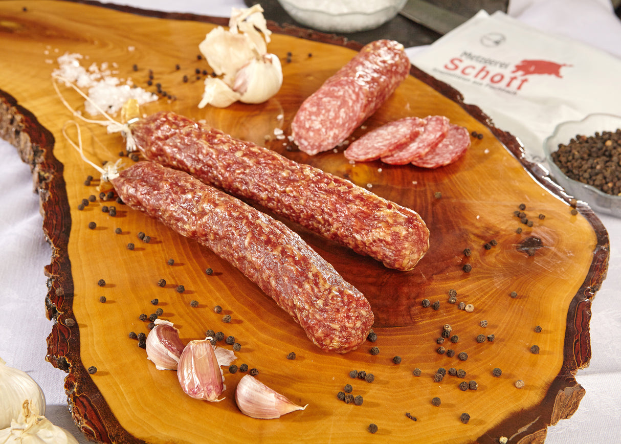 Lufttrockene Rohwurst Probierpaket - 1,3 kg Spezialitäten aus der Region