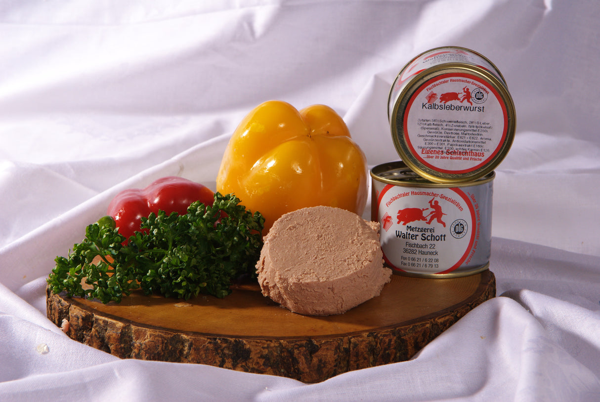 Kalbfleischleberwurst