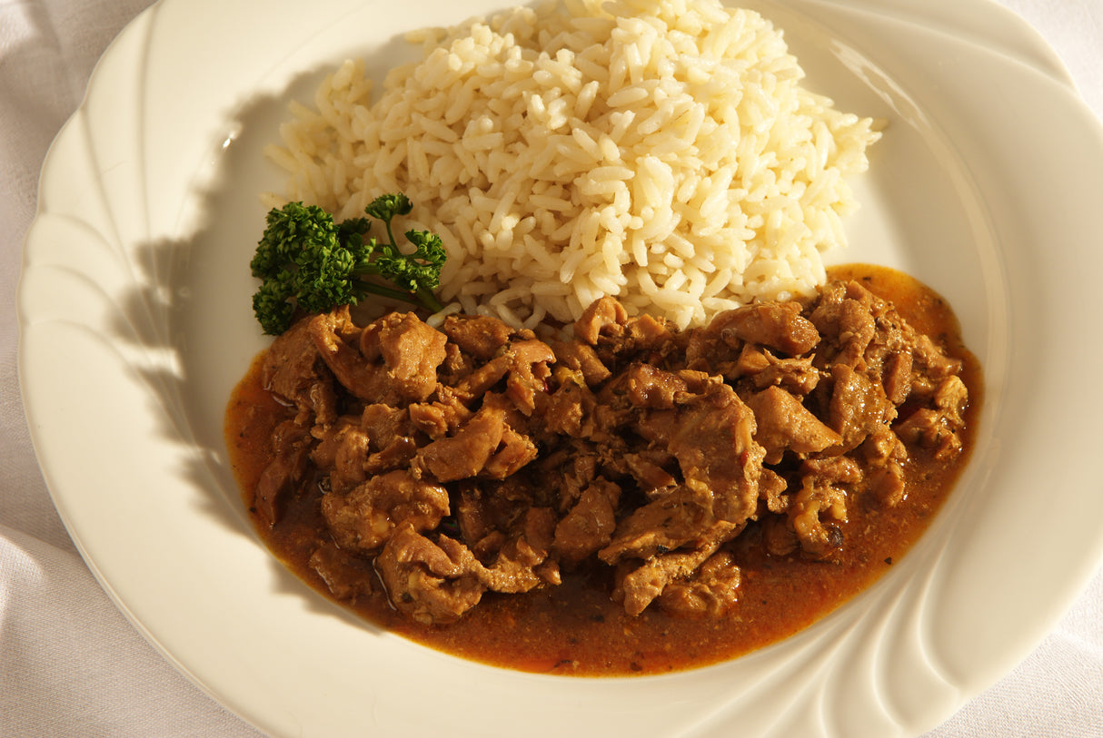 Geflügel Geschnetzeltes Curry 2 Portionen